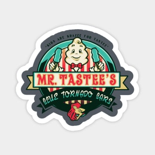 Mr. Tastee's Blue Tornado bars Magnet