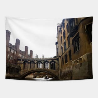 Cambridge River Bridge Tapestry