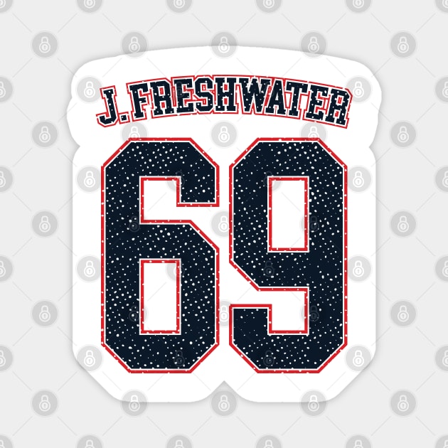 Joey Freshwater 69 v2 Magnet by Emma