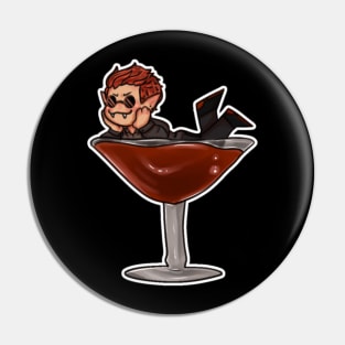 Demon in a cup Pin