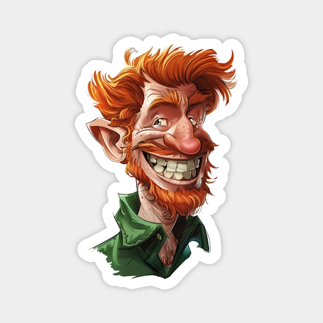 Leprechaun 2.0 Magnet by JunkyDotCom