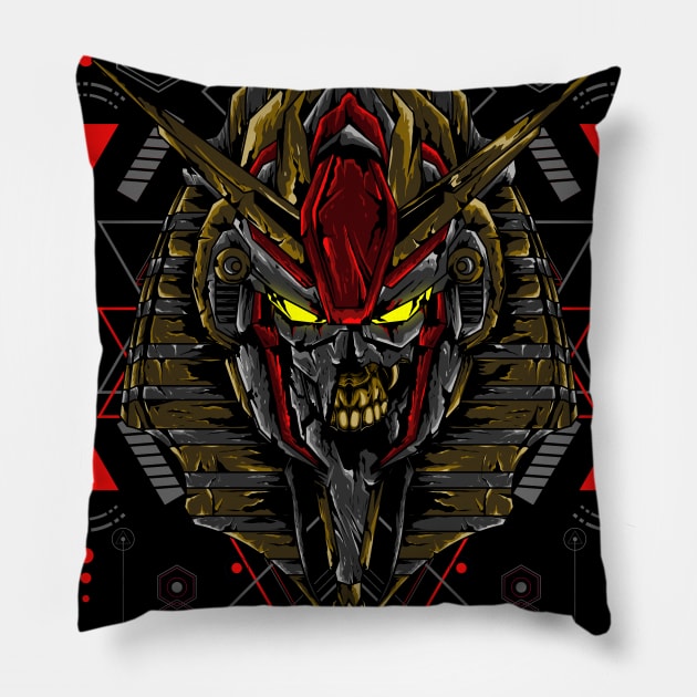 Anubis Mecha Pillow by oumwear