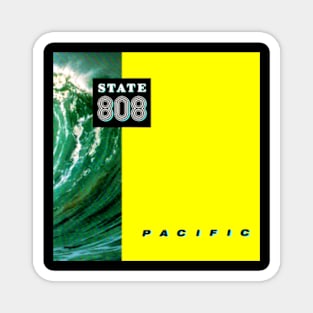 Pacific Electronic Acid House Throwback 1989 Magnet