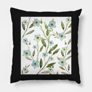 Watercolor flower #4 Pillow