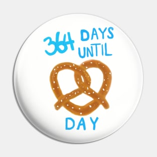 364 pretzel day Pin