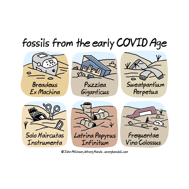 Fossils from the early COVID Age by WrongHands