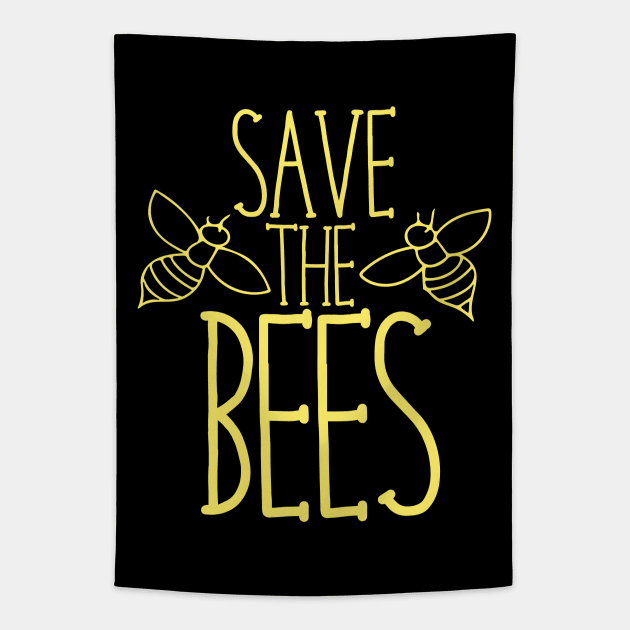 Save the bees Tapestry by bubbsnugg