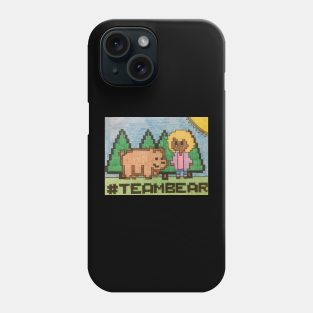 Team Bear Blonde Hair (DA) Phone Case