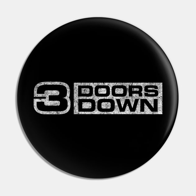Vintage  3 Doors Down Pin by Hand of Lord