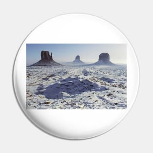 Monument Valley in the snow Pin