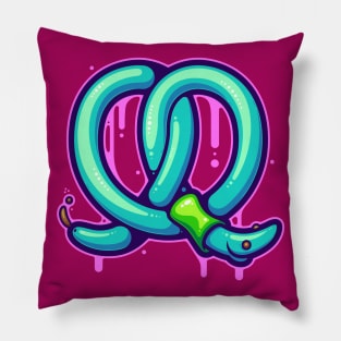 Pretzel Worm Pillow