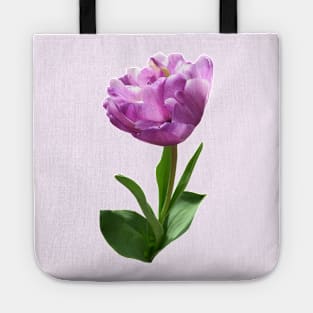 Fancy Pink Tulip Tote