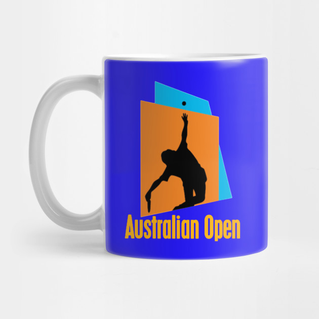 Australian Open Logo Game Sport Champ Logo Tournament 2020 Mug Teepublic