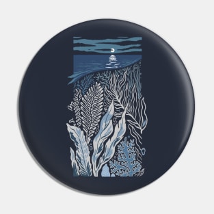 Under The Moonlit Sea Pin