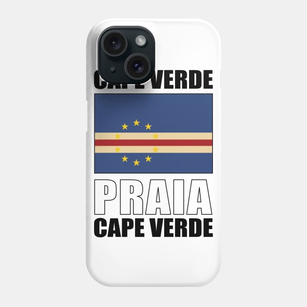 Flag of Cape Verde Phone Case by KewaleeTee