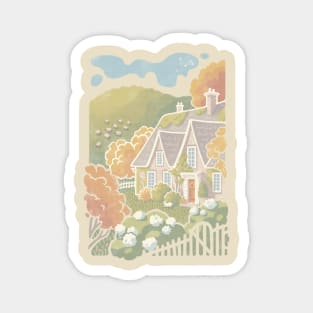 Cottage in the Hills Magnet