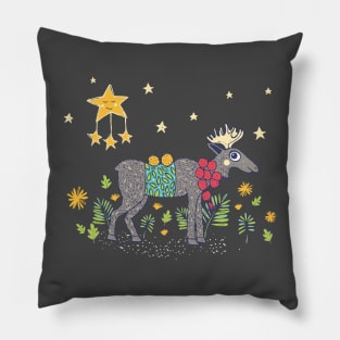 Starshine Moose Pillow