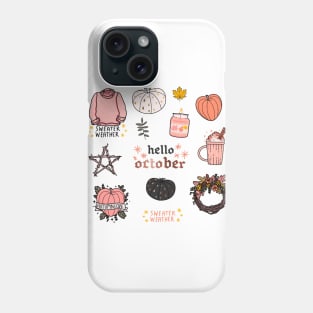 Hello October Phone Case