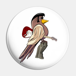 Bird Rockabilly: Where Bird and Rock 'n' Roll Collide! Pin