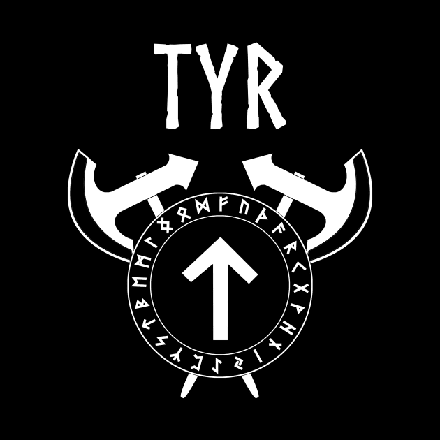 Tyr Viking Warrior God by AgemaApparel