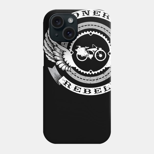 Pee-Wee biker tee Phone Case by nerd wood designs