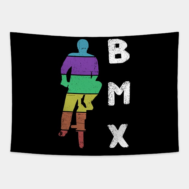 BMX BMXer extrem sports Tapestry by Johnny_Sk3tch