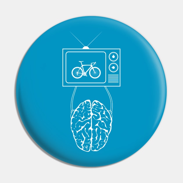 Bicycles On My Mind Pin by AndrewArcher