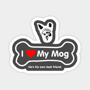 I Heart My Mog Magnet