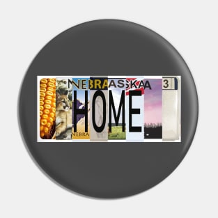 Nebraska Local,  License Plates Pin