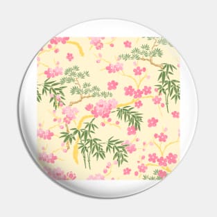 peach blossom Pin