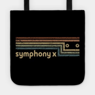 Symphony X Cassette Stripes Tote