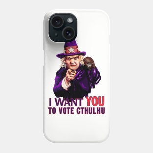 Aunt Keziah I Want You to Vote Cthulhu 2020 Phone Case