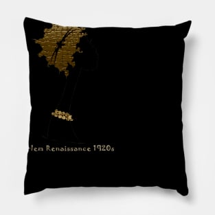 Harlem Renaissance 1920s Pillow