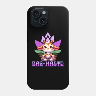 Baamaste Goat Yoga Phone Case