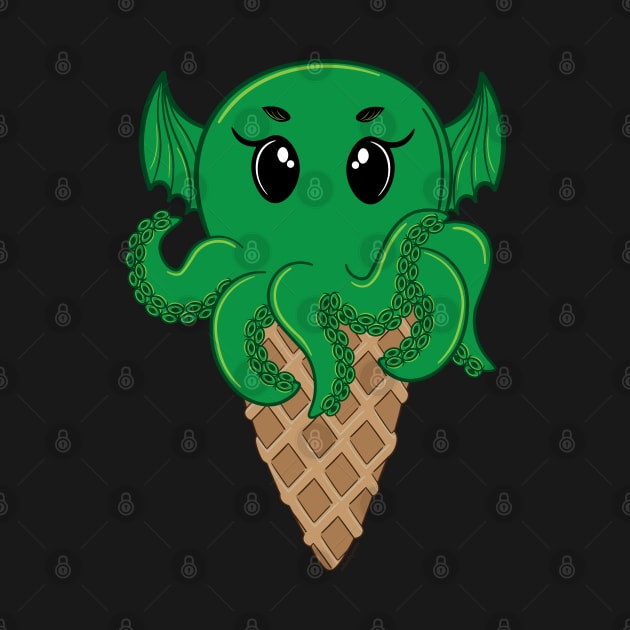 Ice Cream Cthulhu by Desdymona