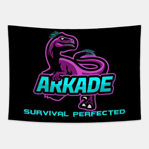 arkade survival perfected Tapestry by Arkade