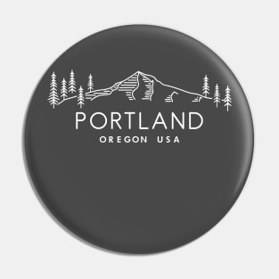 Portland Oregon usa Pin