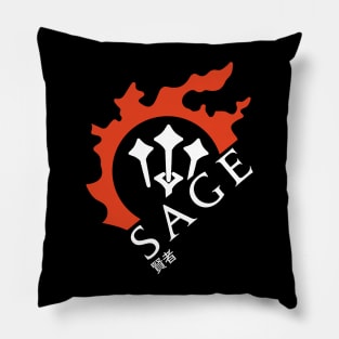 Sage - For Warriors of Light & Darkness Pillow