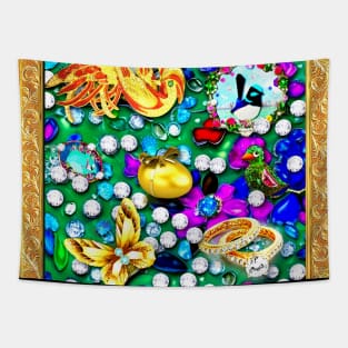 Positive Affirmation Gem Spa Tapestry