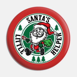 Santa's Little Helper Mascot Pin