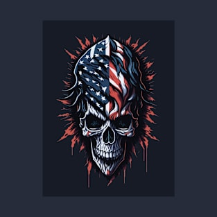 American Skull T-Shirt