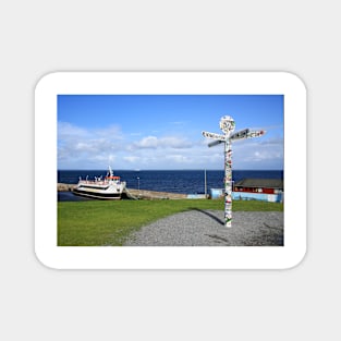 John O' Groats Sign Post and Ferry Magnet