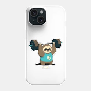 Weightlifting Sloth Phone Case