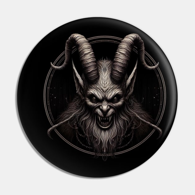 Krampus Pin by Sobalvarro