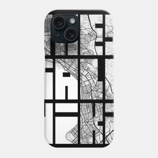 Thessaloniki, Greece City Map Typography - Light Phone Case