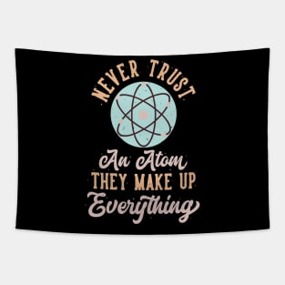 Physics Joke Atoms Physicist Sayings Scientist Tapestry