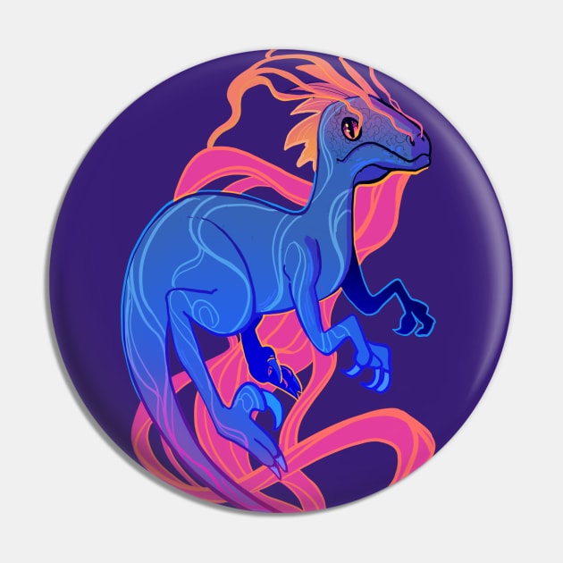 Velociraptor Reanimated Pin by AshenShop