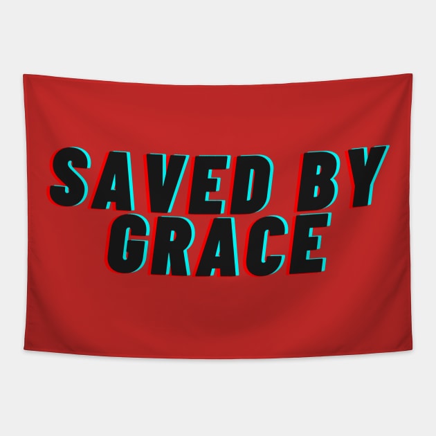 Saved by grace Tapestry by Proxy Radio Merch