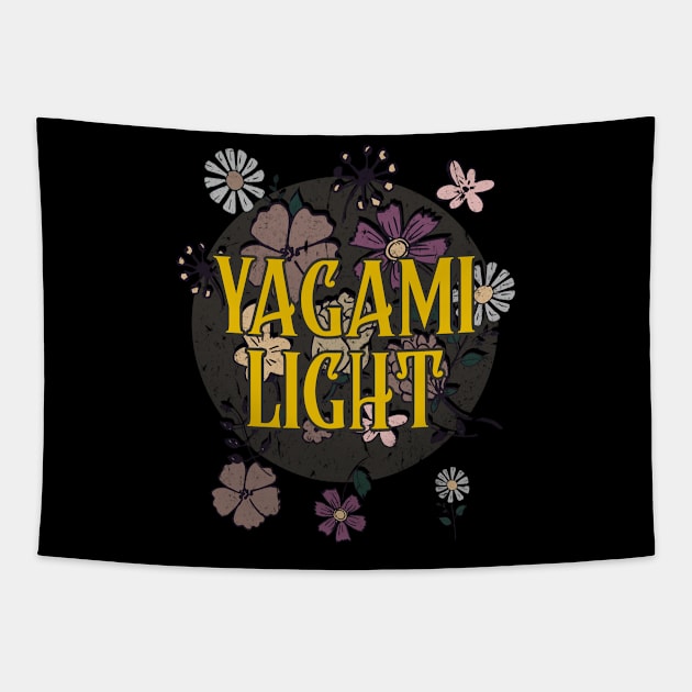 Aesthetic Proud Name Light Flowers Anime Retro Styles Tapestry by Kisos Thass