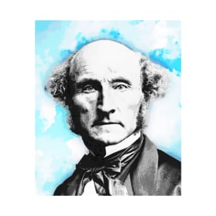 John Stuart Mill Portrait | John Stuart Mill Artwork 15 T-Shirt